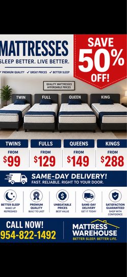 New mattresses