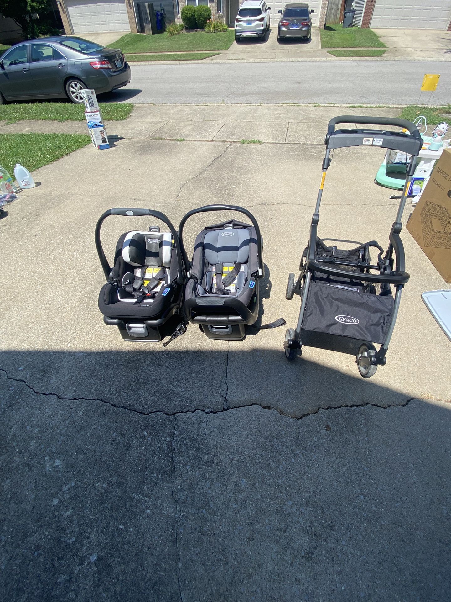 Baby Car Seat And Stroller 