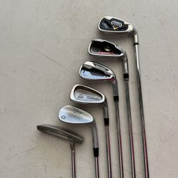 Men’s Right Handed Irons And Putter 