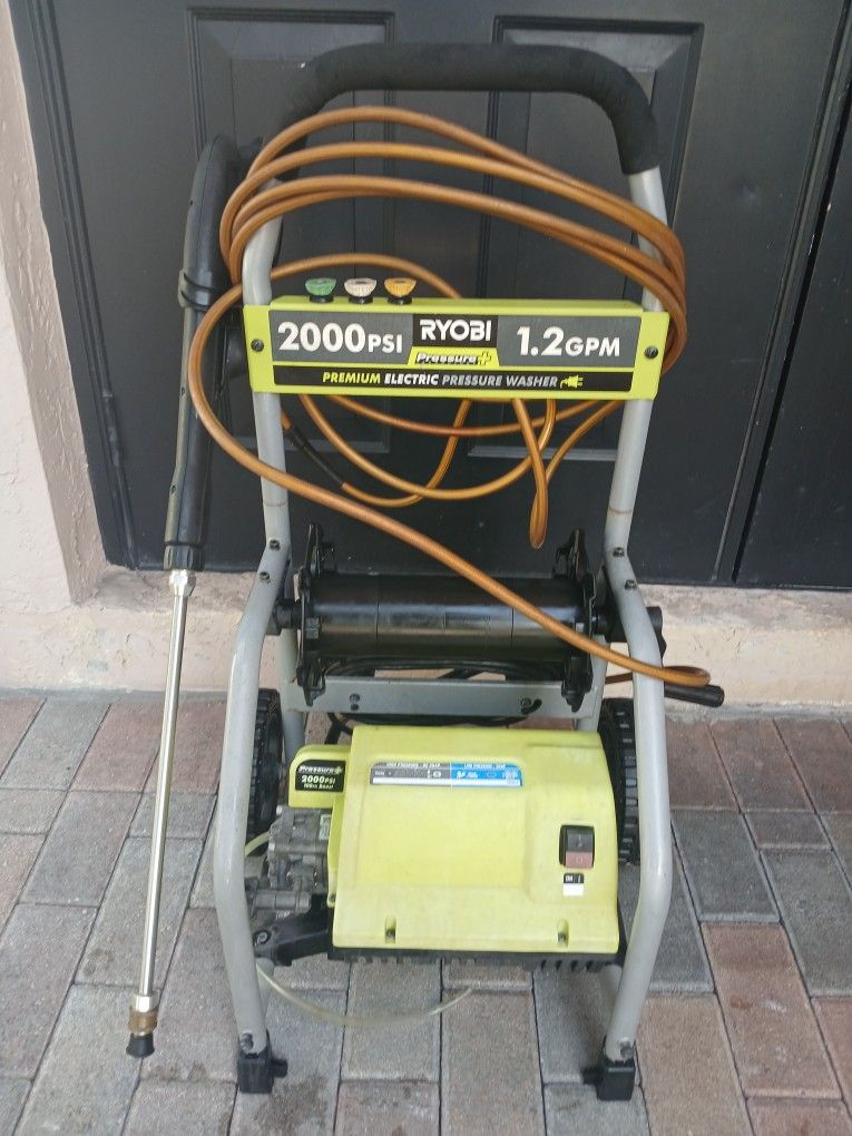 RYOBI 2000 psi Premium Pressure Washer