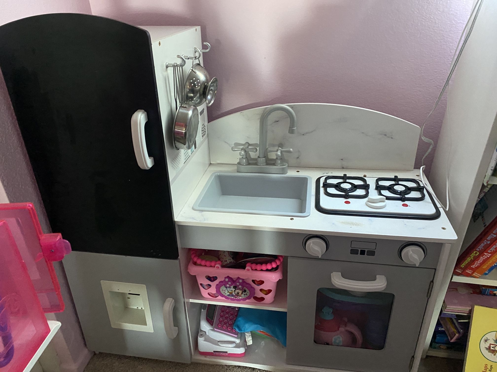 Kids Play Kitchen With Accessories