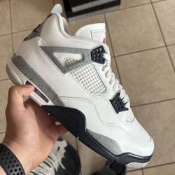 Jordan 4 White Cement 2025