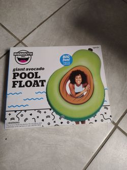 Giant Avocado Pool Float