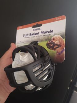 Coastal Soft Basket Dog Muzzle Size 4