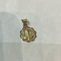 10k Gold Pendant #110331-2 MJ 