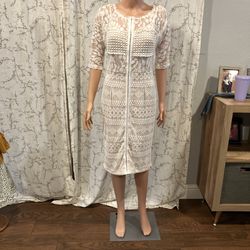 White Women Dress Size M