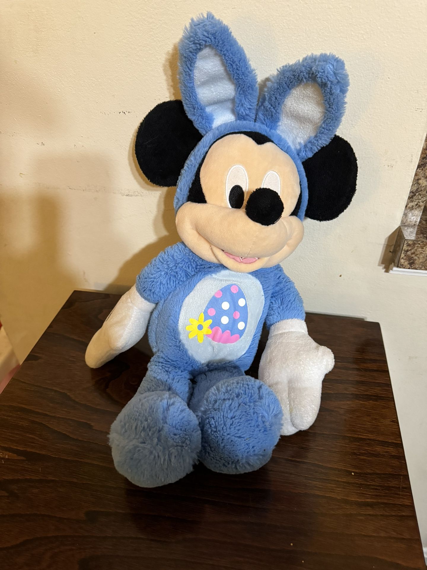 Mickey Mouse Easter Bunny Plush
