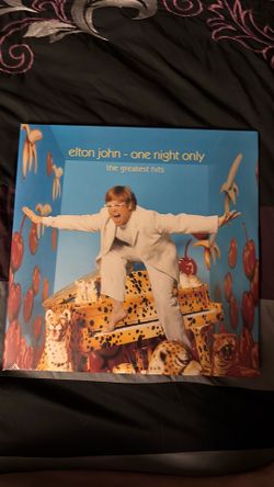 Elton John one night stand vinyl record