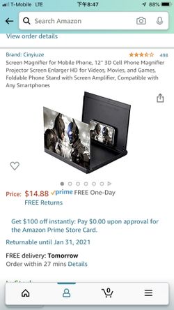 Screen magnifier for mobile phone ，make screen much wider