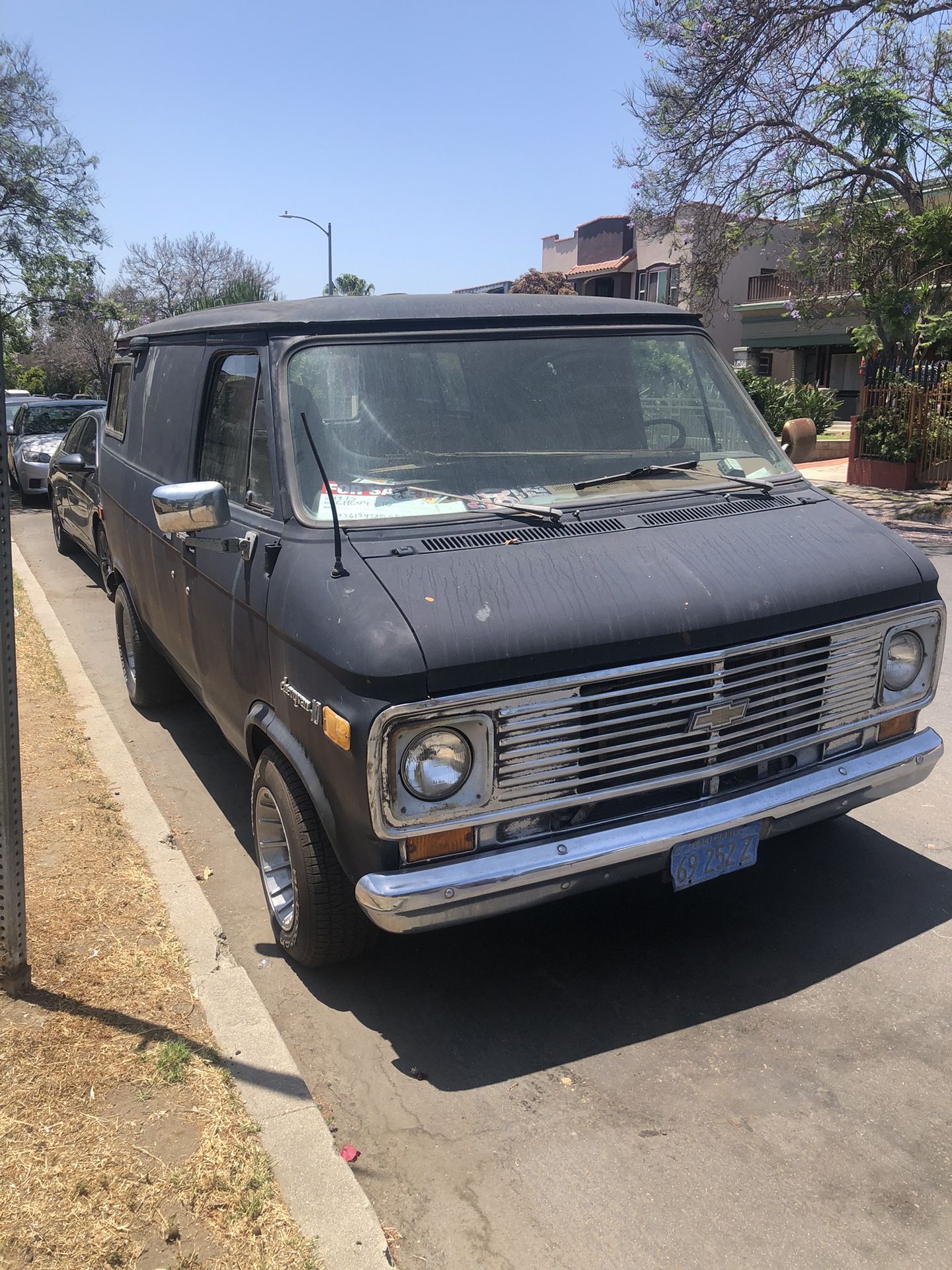 15” Turbine Western Wheels 1975 Chevy G10 Shorty Van