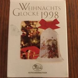 Hutschenreuther 1998 Flöber-land German Bell Christmas Ornament Ole Wintheri 01