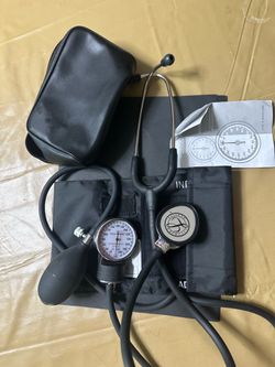 Blood pressure cuff & stethoscope