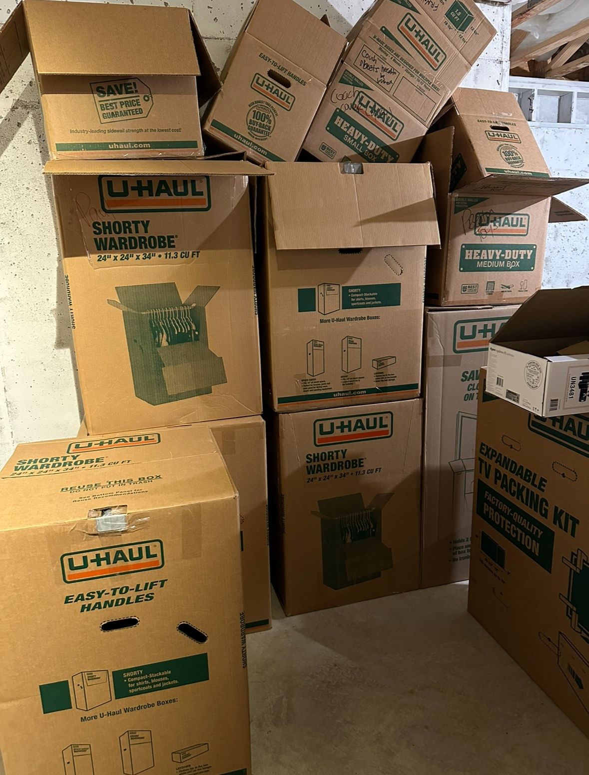 Heavy Duty Moving Boxes!