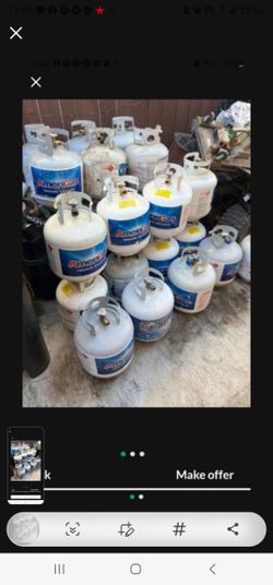 Full Propane Tanks Firm Price 