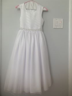 First communion or flower girl dress. Size 12.