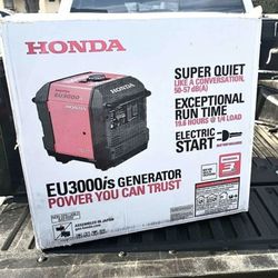 Honda Inverter Generator Eu3000