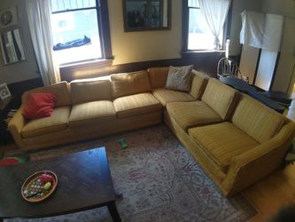 Yellow Vintage Couch