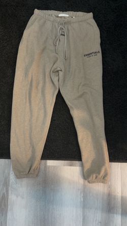 Essentials pants dark oatmeal size large