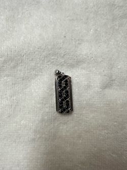 NEW Effy 925 Black Pavé Pendant Necklace Sterling Silver