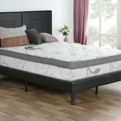 Ultra support hybrid mattress 12 inches queen size, new in box