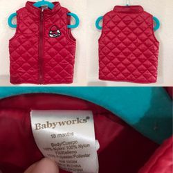 Toddler girl vests
