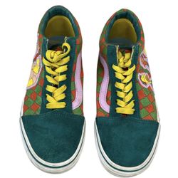 VANS The Simpsons Men's Sneakers Homer Simpson Barney Gumble Green Canvas