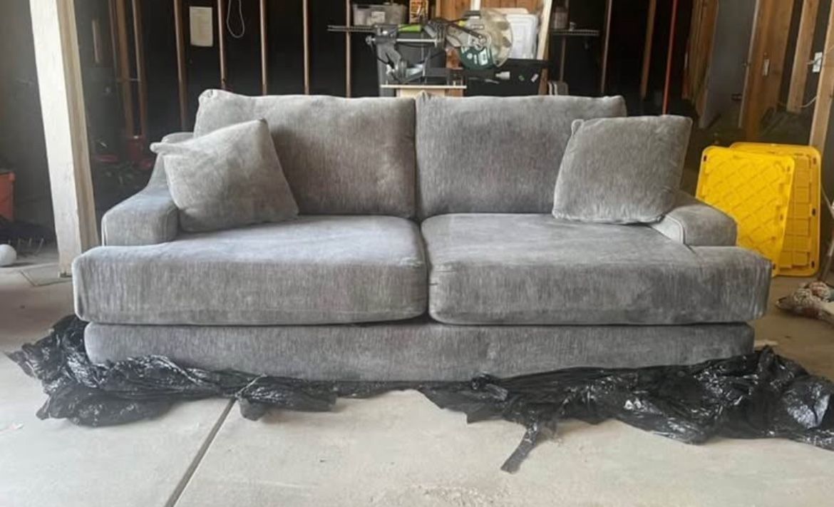 Large Grey Couch