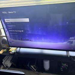 TCL Roku tv 55 inch