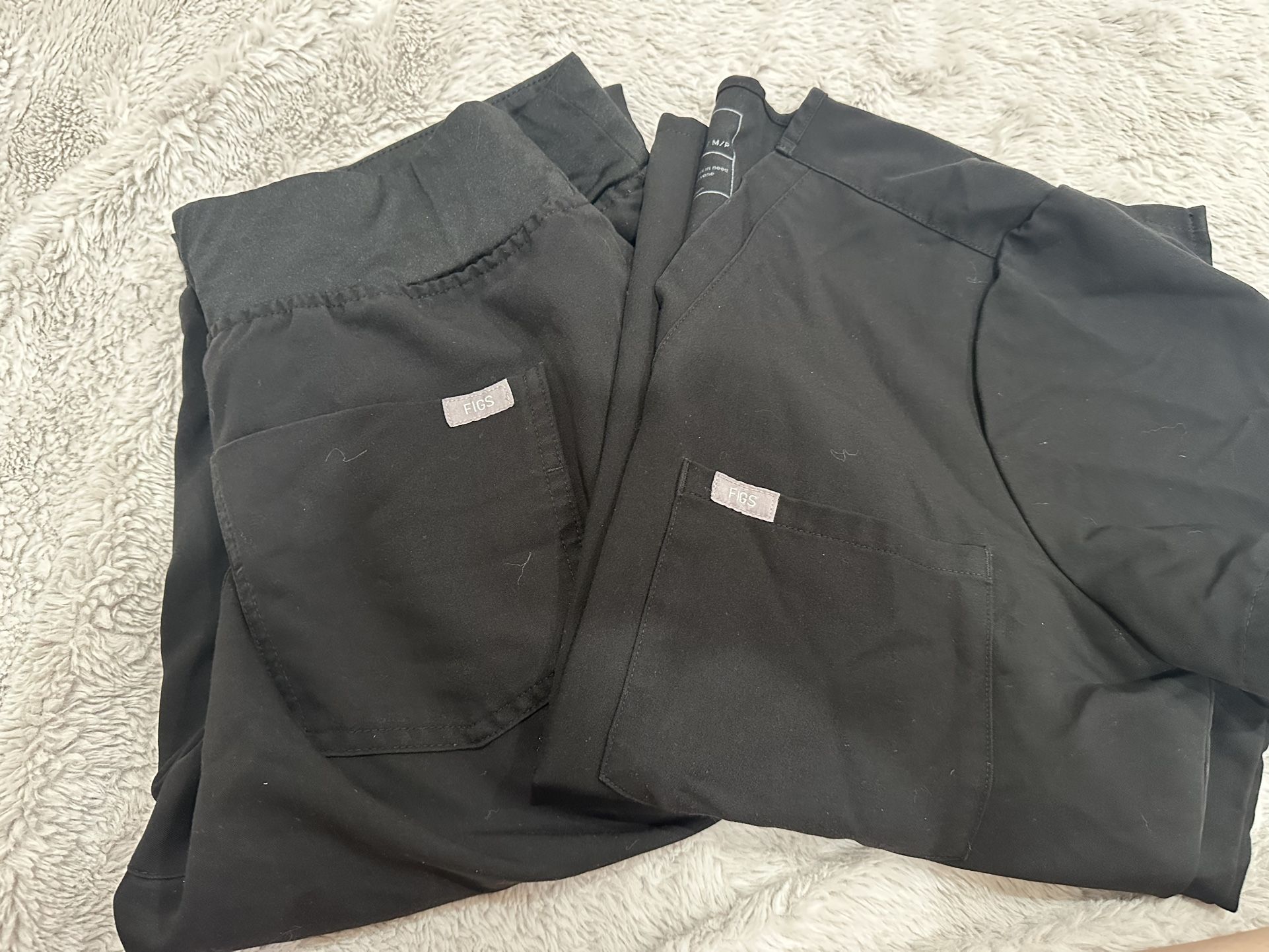 Figs Scrub Set (black) 