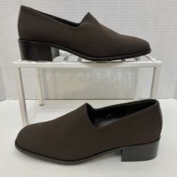 Donald J. Pliner Square Toe Block Heel Pumps Size 6.5M