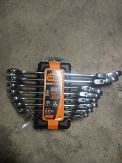 Gearwrench metric flex head ratcheting set
