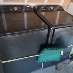 Moving Sale! Like New Samsung Electric Washer & Dryer Set - WA50R5400AV & DVE50R5400V (Original $2000+ Value!)