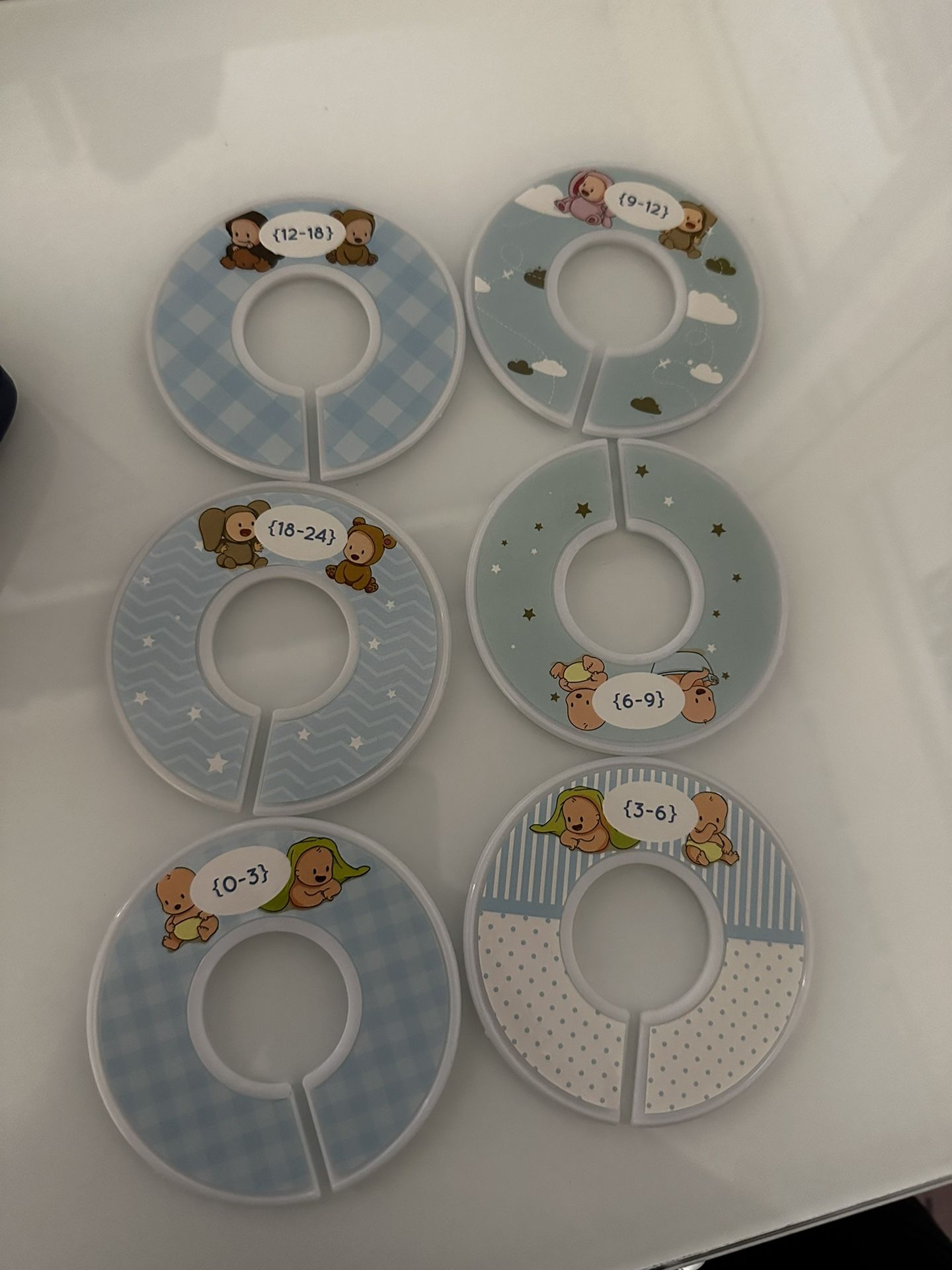 Nursery Clothes Dividers