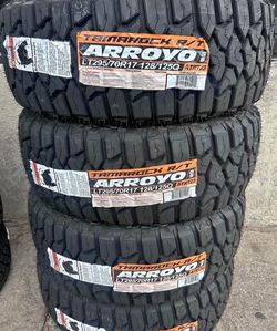 LT295/70R17 Arroyo R/T Set 4 New Tires