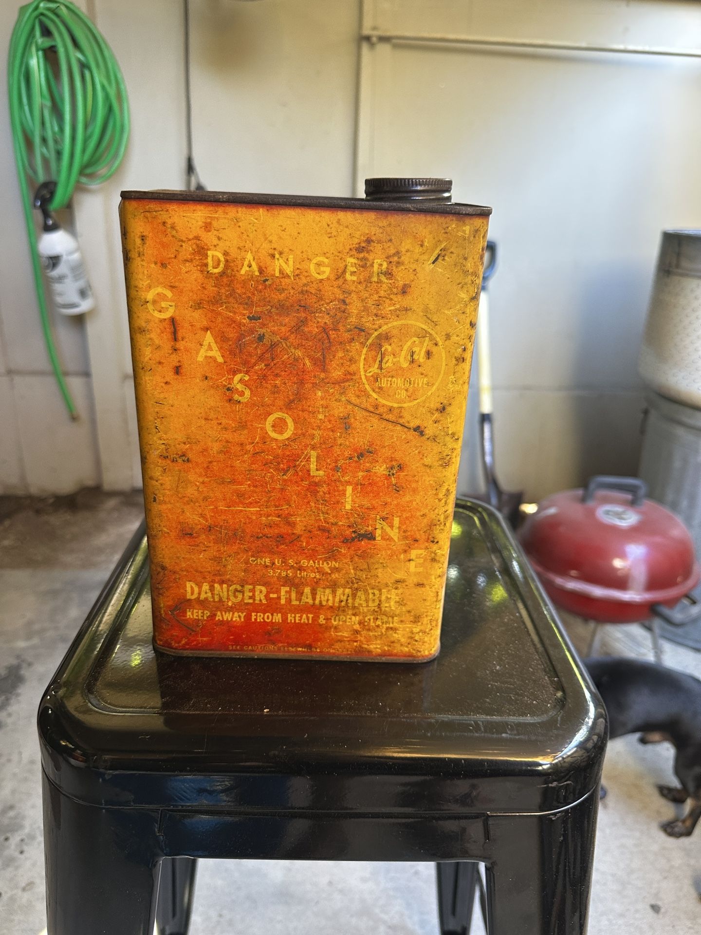Vintage Metal Gas Can