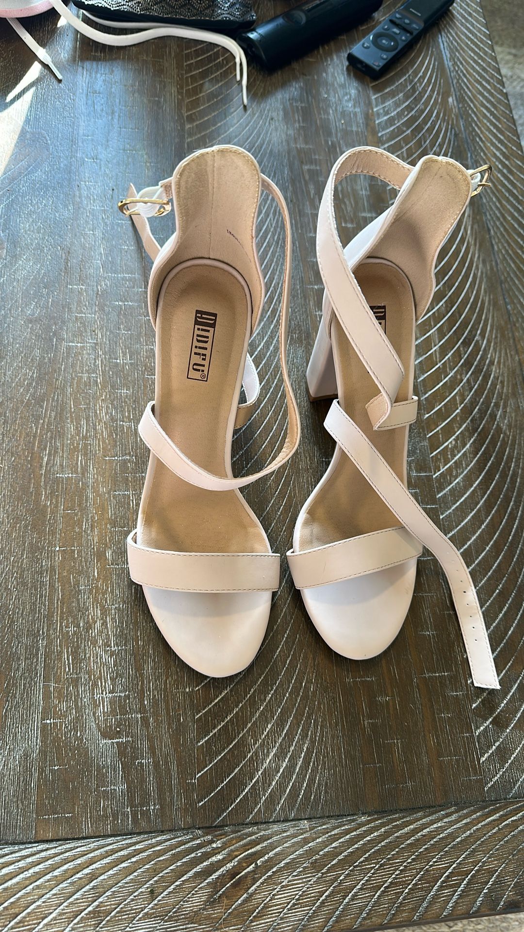 Tan High Heels
