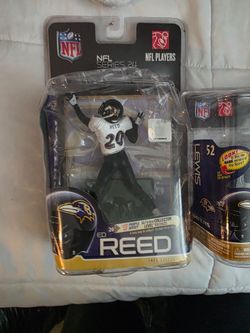 McFarlane NFL Series 24 Ravens HOF Ed Reed Action Figure Sealed