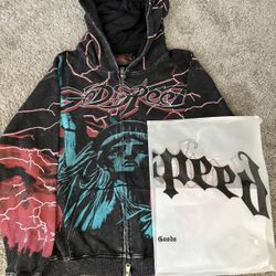 godspeed hoodie large