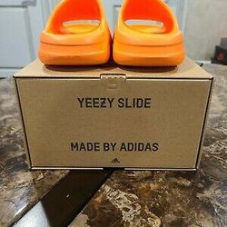 It's company anniversary day all BRAND NEW Adidas Yeezy Slide Enflame Orange Men's Sizes 4-13 READY TO SHIP text your size to this number 502*308*4836
