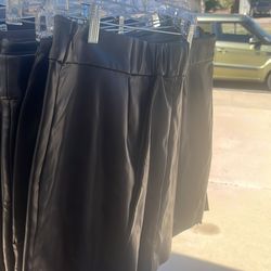 Leather skirt