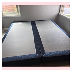 Cal king size box spring