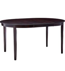 Coaster Home Furnishings Gabriel Modern Oval Dining Table with Extension Leaf - Cappuccino
