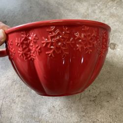 Vintage  Embossed Snowflake Bowls | Set of 3