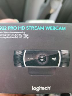 C922 PRO HD STREAM WEBCAM "NEW IN BOX"