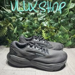 Brooks Glycerin GTS 21 Men's Road Running Shoes Size 11 Triple Black Sneakers