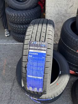 175/65R15 Fortune Brand new 4 tires with warranty mount balance installed out the door
