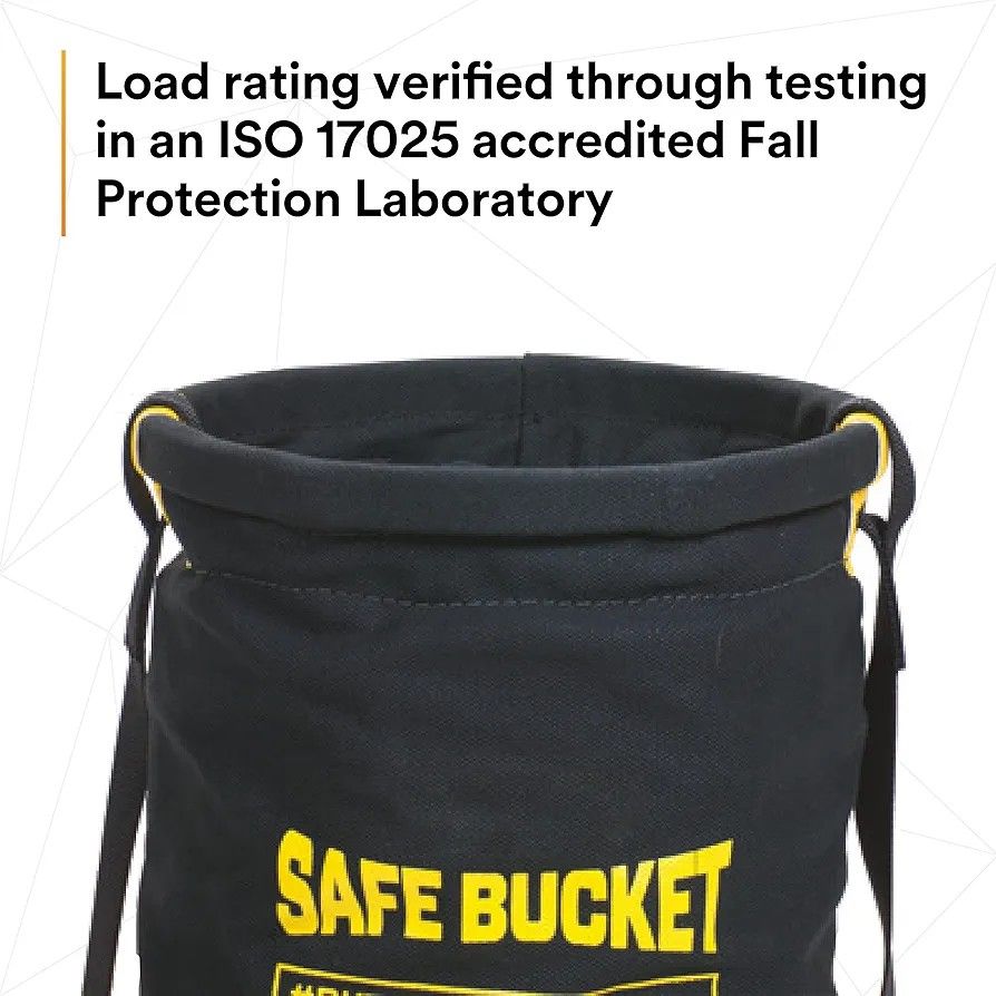 Spill Control Safe Bucket w/6 D Ring Connection Points