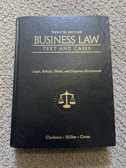 Business Law College Textbook