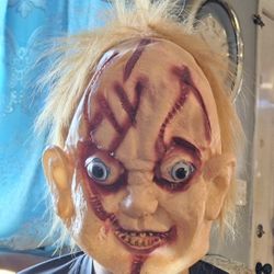 Halloween Chucky Face Mask (New)