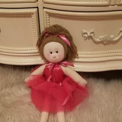 Ballerina Plush Doll